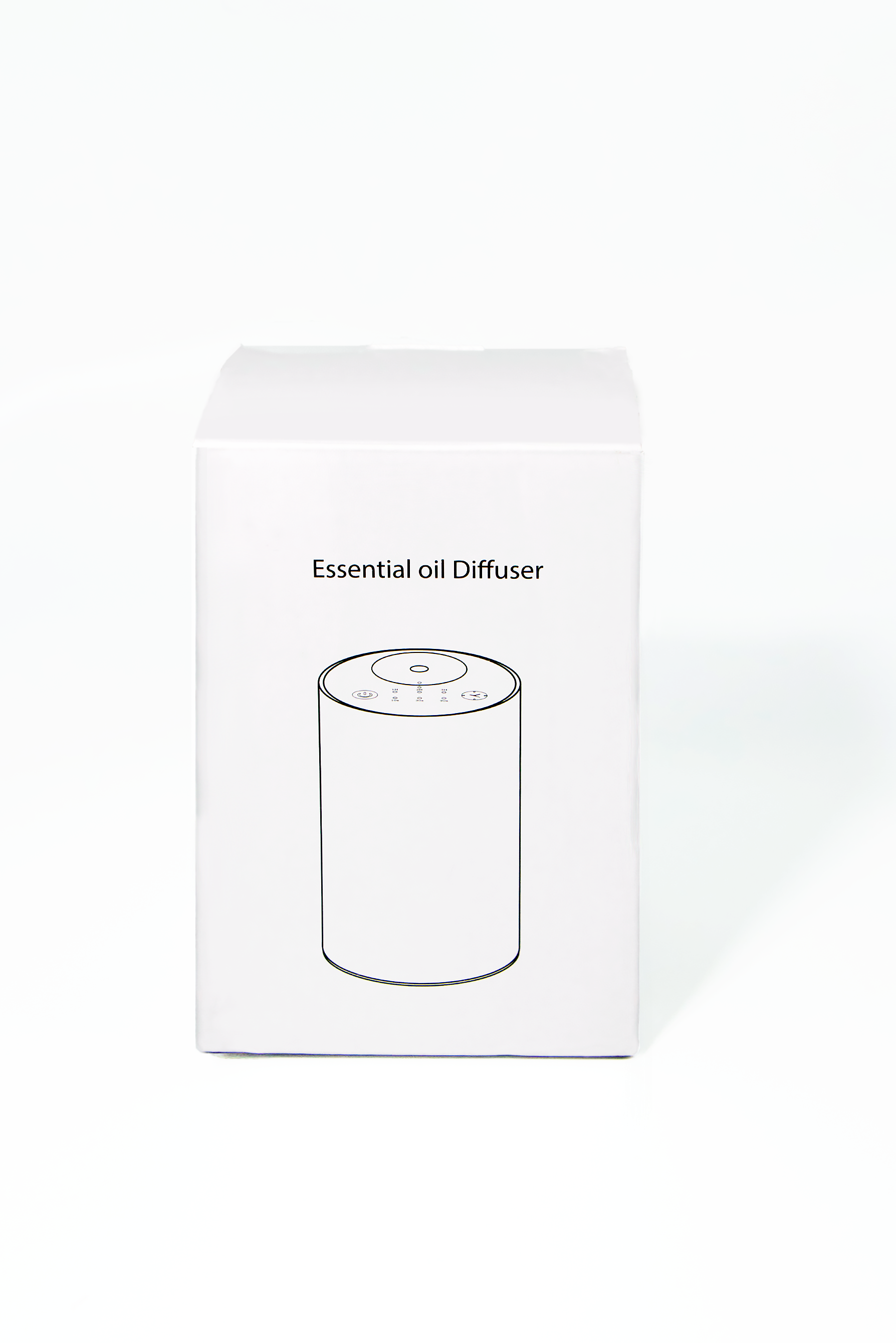 Cylindrical Essential Oil Diffuser | Ultra-Quiet, 3 Timer Modes (1H/2H/3H) & Adjustable Mist