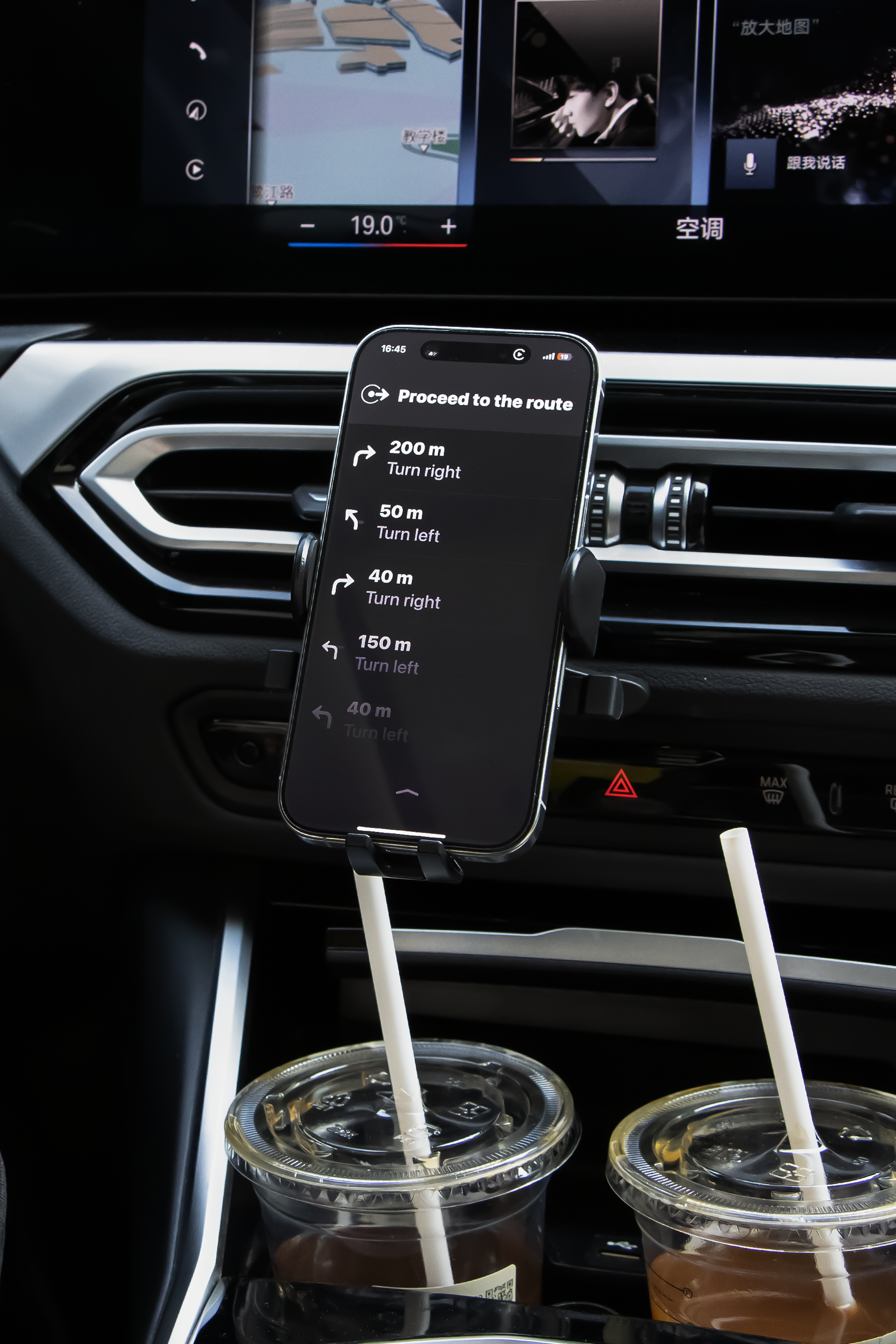 3-in-1 Car Phone Mount with Silicone Suction Cup for Dashboard Windshield Vent- Universal for 5-9cm Devices