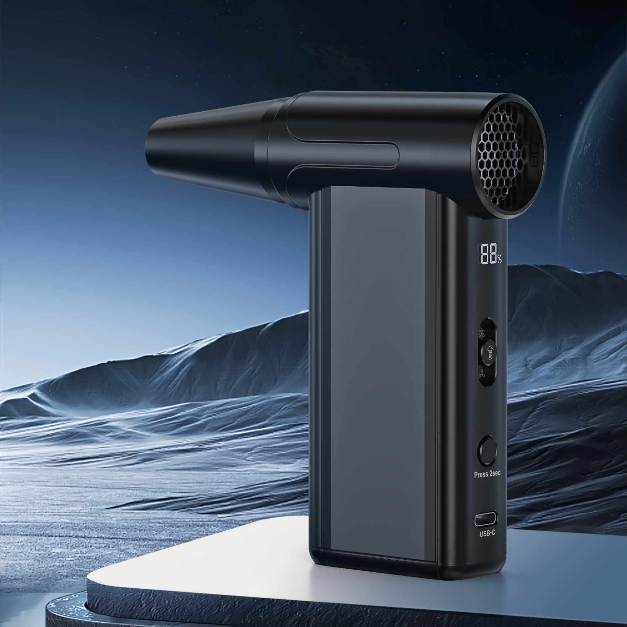 Universal Powerful Fan Pump for Home and Car Wireless Type-C